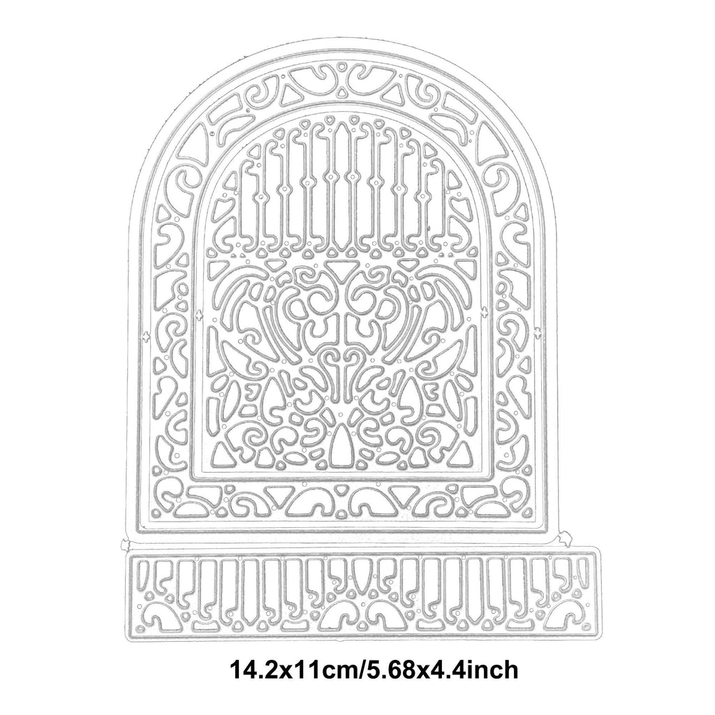 Ornate Window Metal Die Cut | Scrapbooking Card Making
