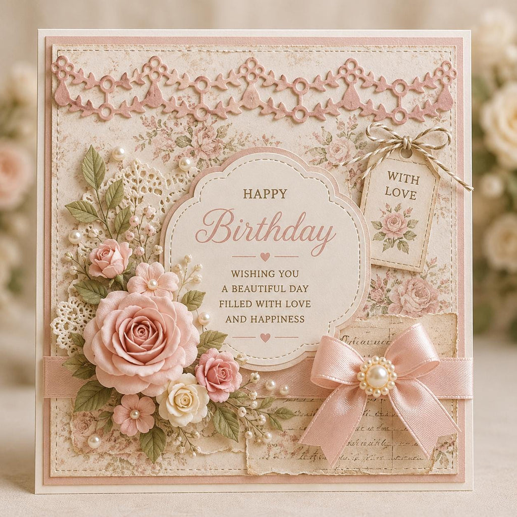 Hollow Out Border Metal Die Cut | Scrapbooking, Card Making
