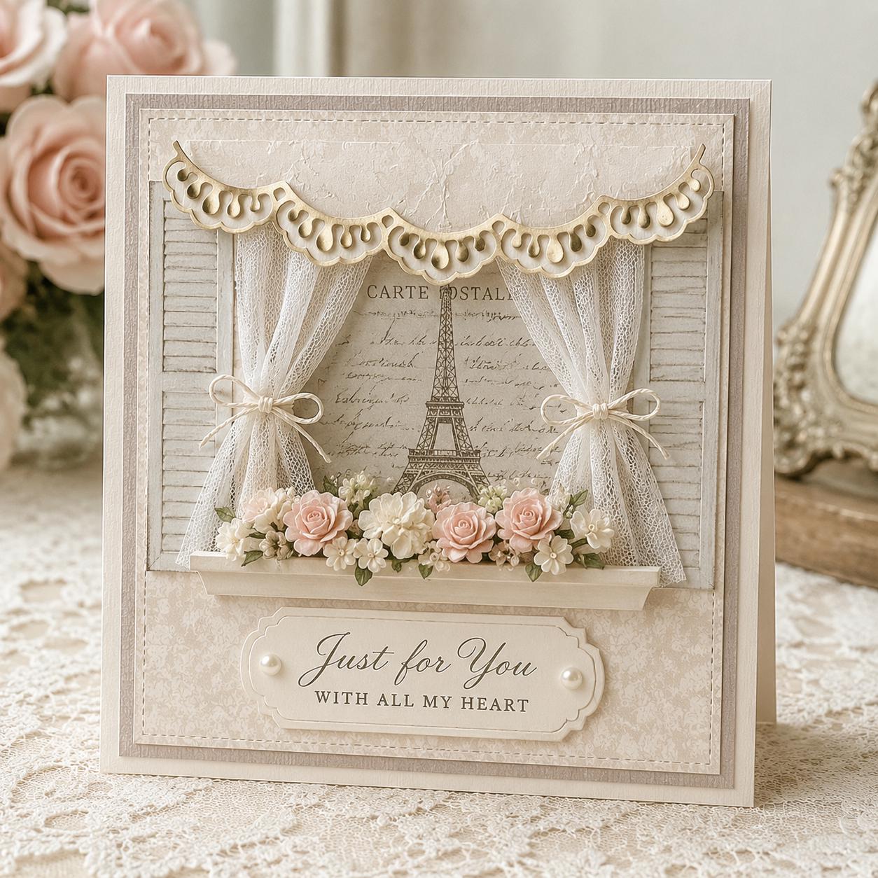 Hollow Out Border Metal Die Cut | Scrapbooking, Card Making