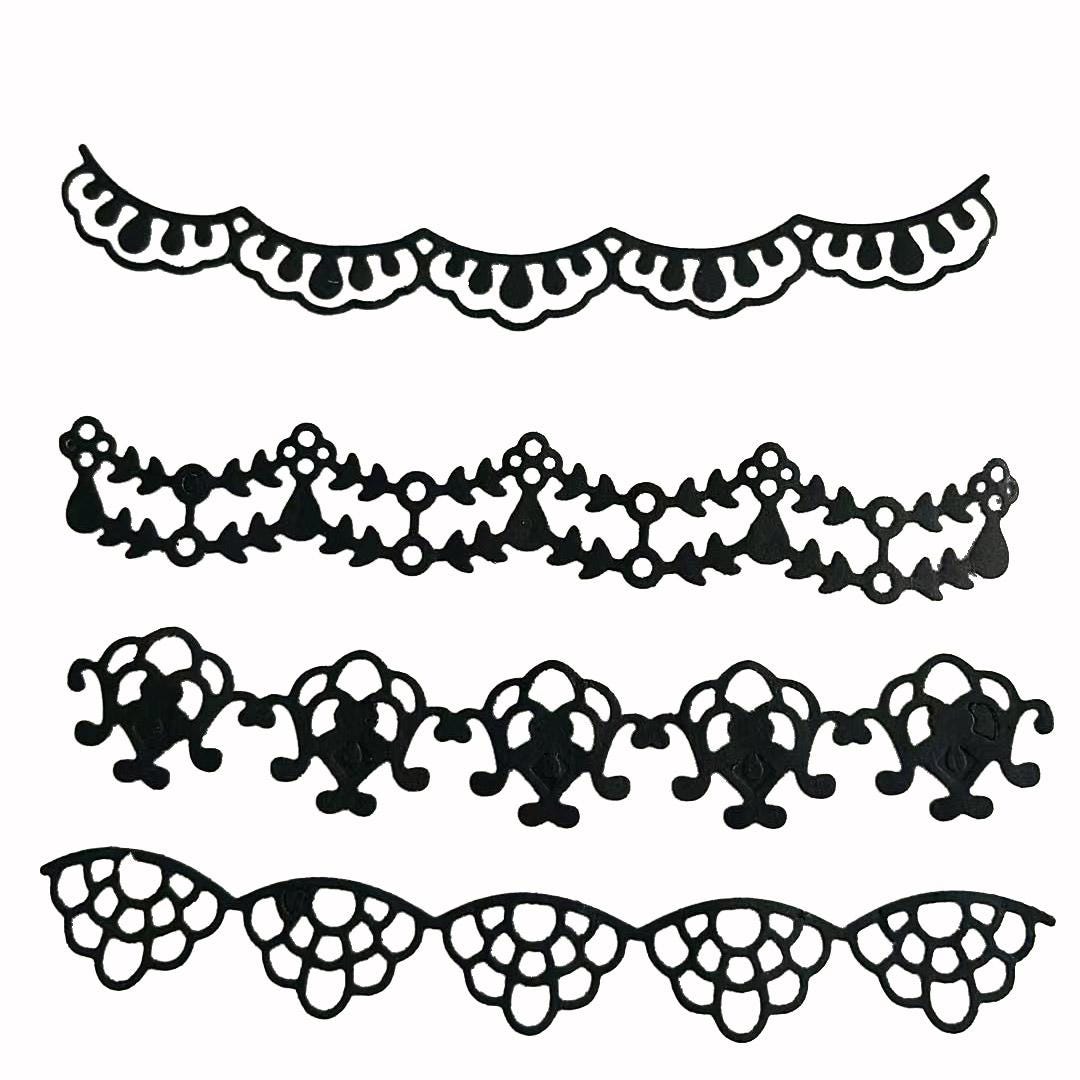 Hollow Out Border Metal Die Cut | Scrapbooking, Card Making