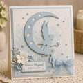 Fairy on Moon Metal Die Cut | Scrapbooking, Card Making