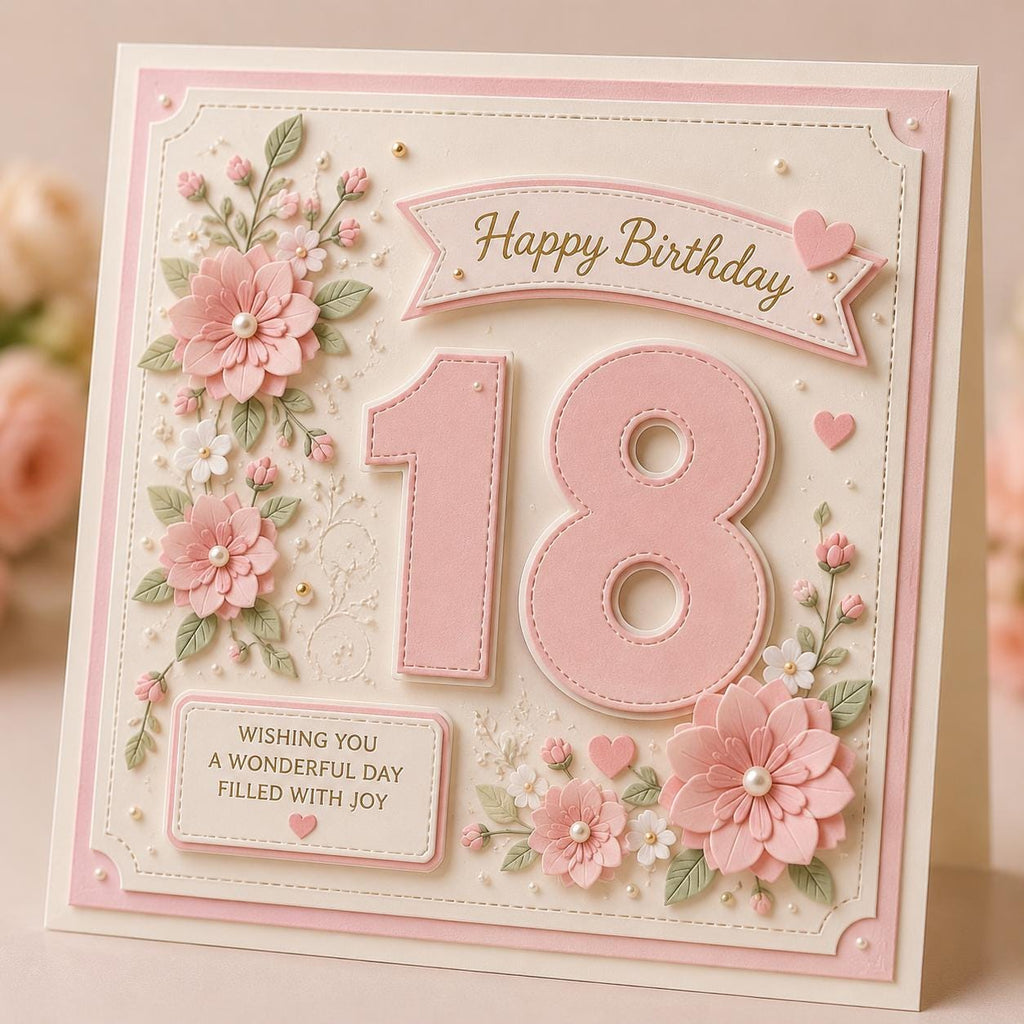 Metal Number Die Cut Set | Scrapbooking Card Making