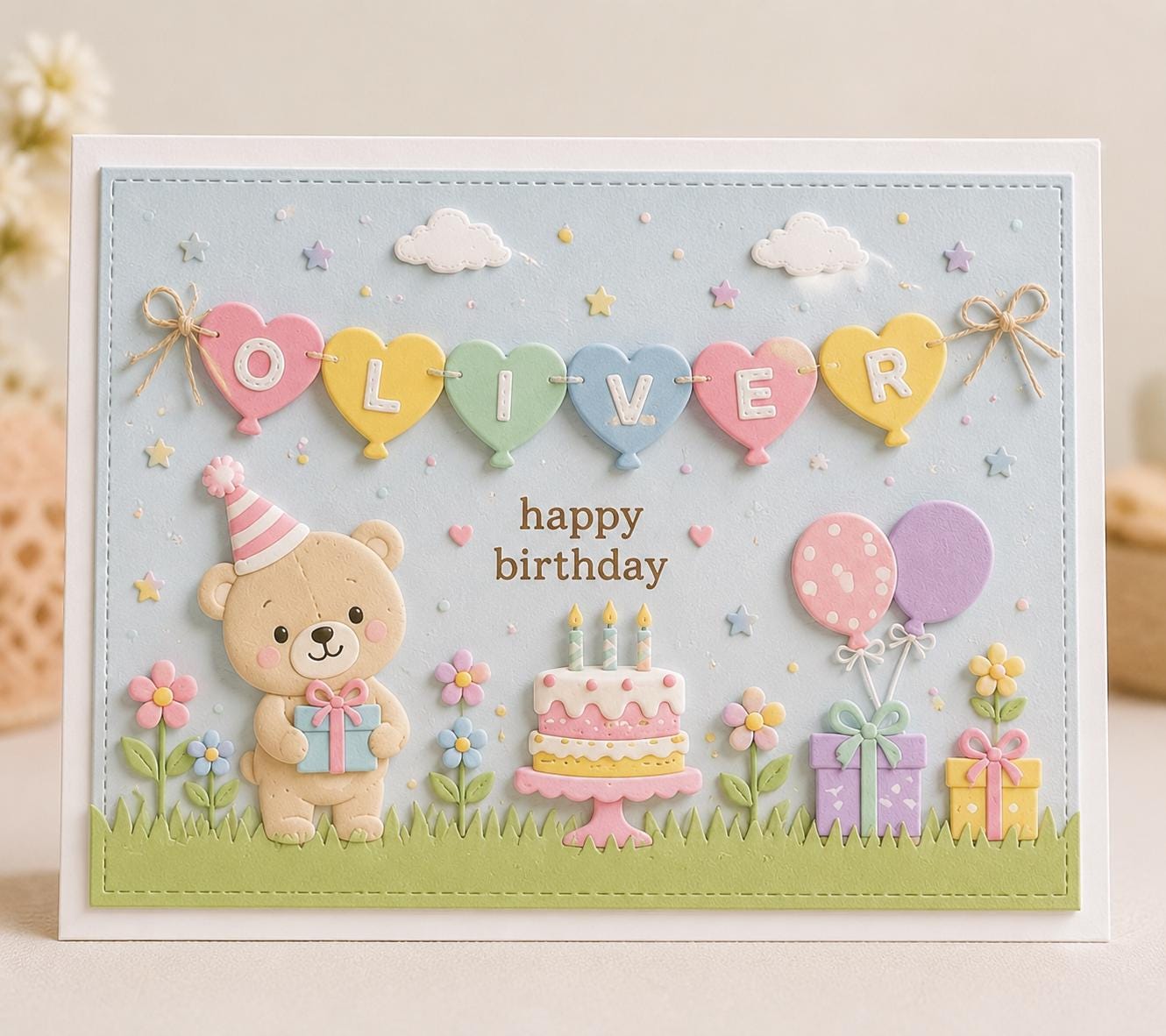 Heart Balloon Alphabet Metal Die Cut | Scrapbooking, Card Making