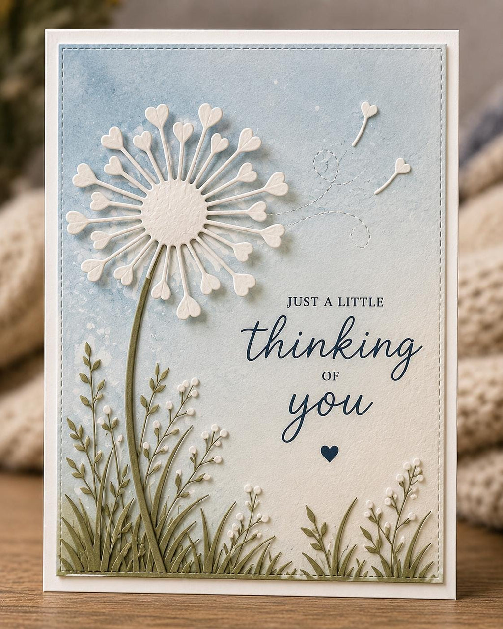 Flower with Stem Metal Die Cut | Scrapbooking, Card Making