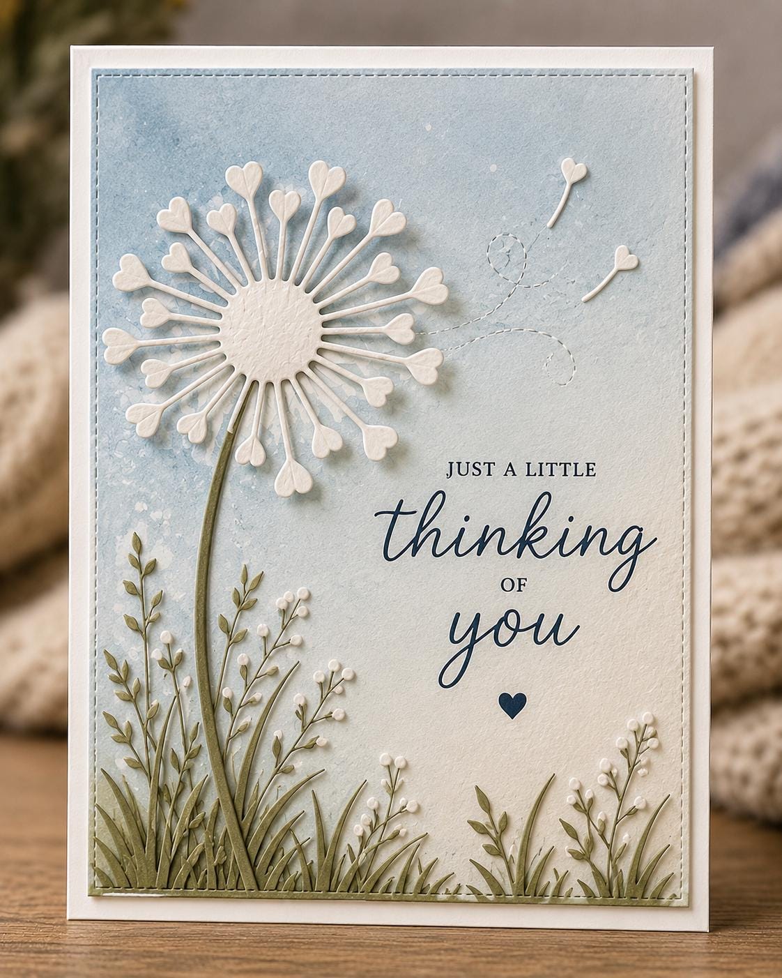 Flower with Stem Metal Die Cut | Scrapbooking, Card Making