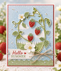 Strawberry Vine Metal Cutting Die for Cards and Scrapbooks