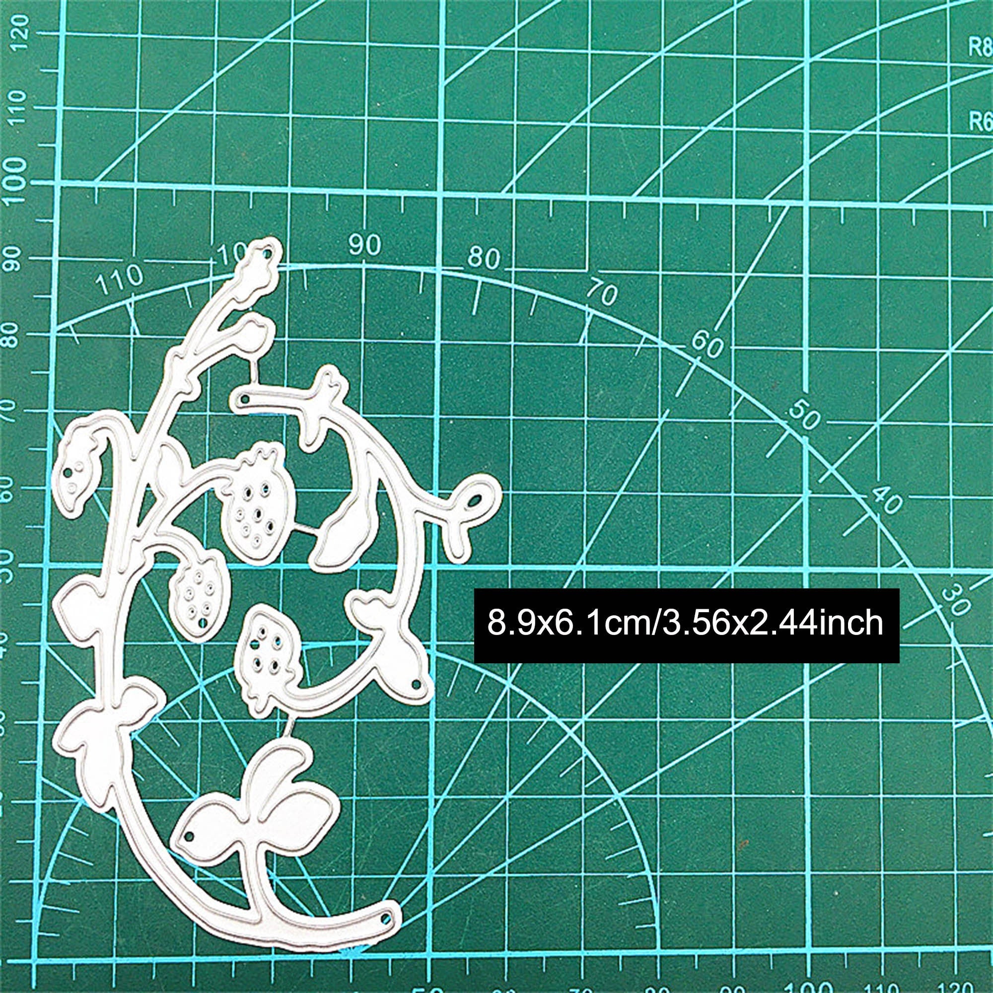 Strawberry Vine Metal Cutting Die for Cards and Scrapbooks