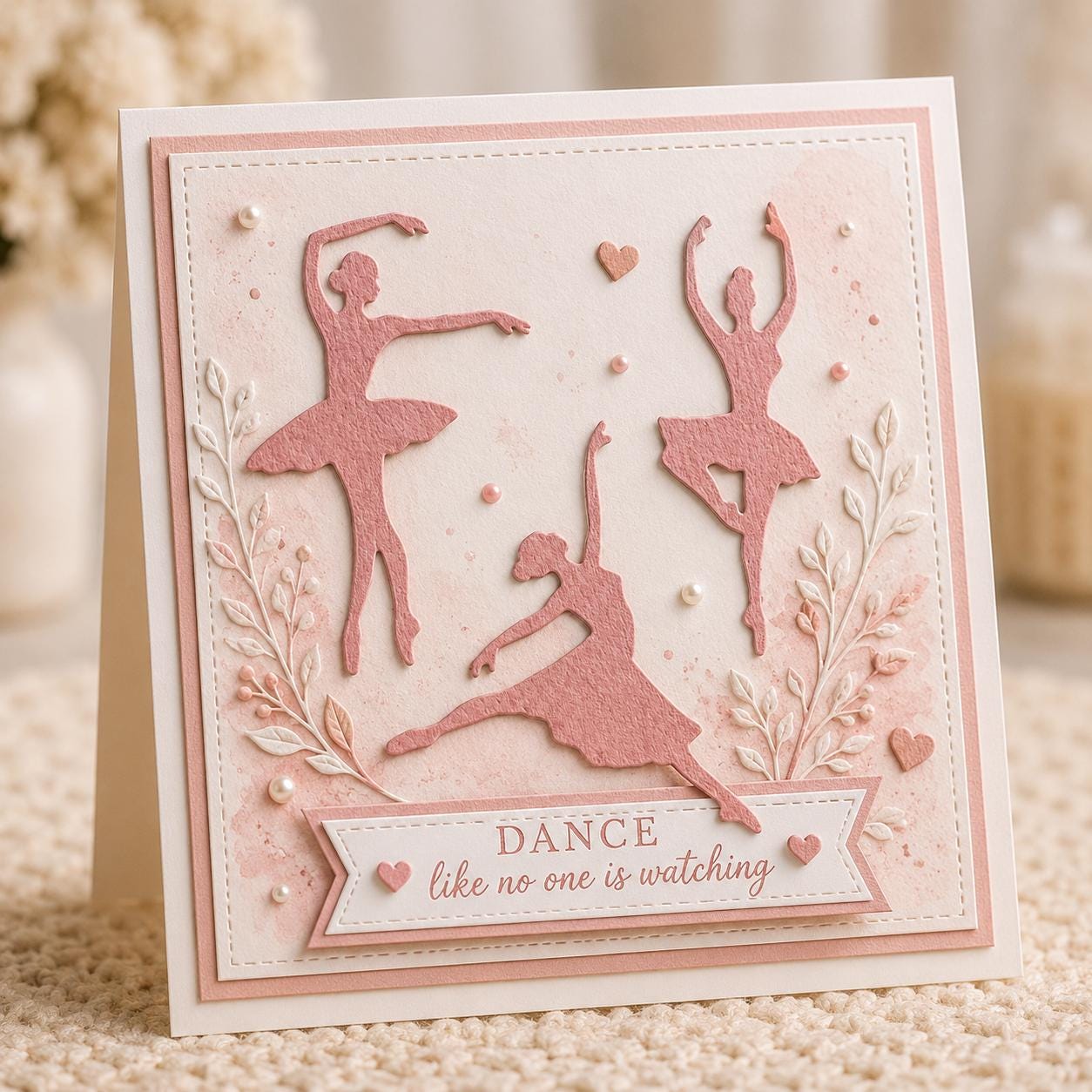 Dancing Girl Metal Cutting Die, Figure Stencil for Scrapbook Cards