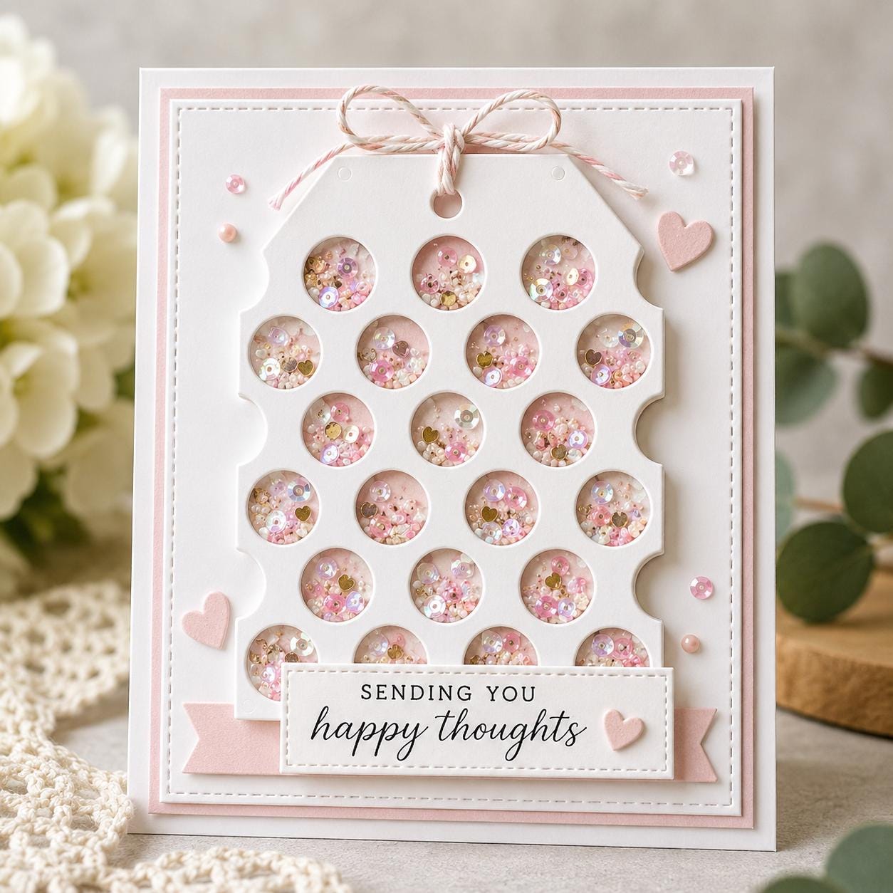 Tag Metal Cutting Die, Gift Tag Stencil with Holes for Cards