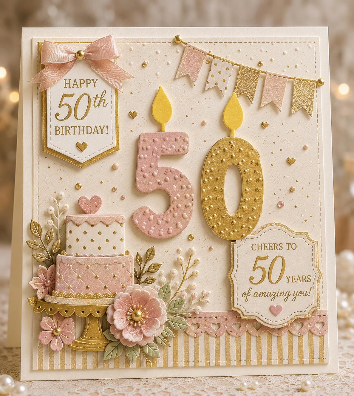 Birthday Number Candle Metal Cutting Dies for Cards and Party Crafts