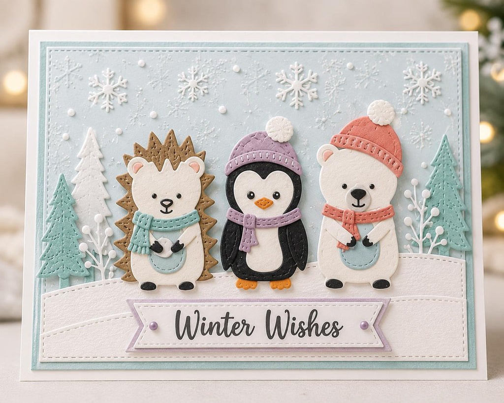 Animal Metal Cutting Die Set for Cards and Scrapbooking