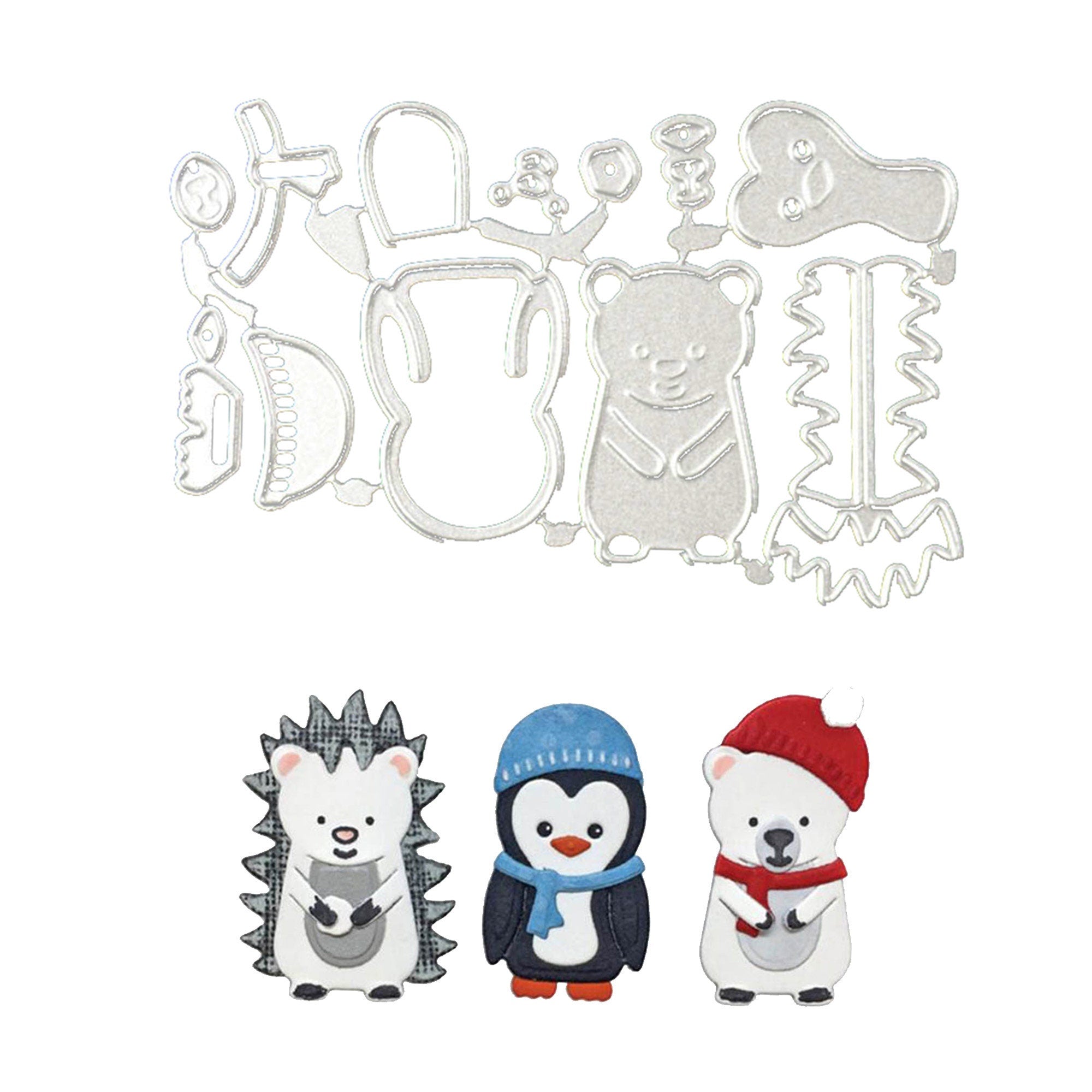 Animal Metal Cutting Die Set for Cards and Scrapbooking