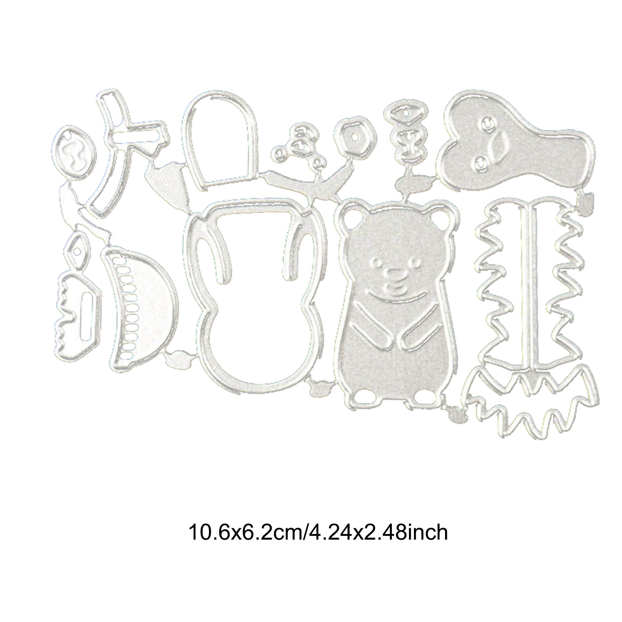 Animal Metal Cutting Die Set for Cards and Scrapbooking