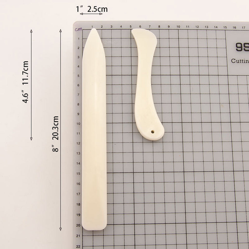 Plastic Bone Folder Set, Creaser Tools for Bookbinding Paper Crafts