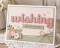 Wishing Shadow Metal Die Cut, DIY Scrapbooking Stencil