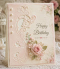 Floral Edge Metal Die Cut | Scrapbooking Card Making