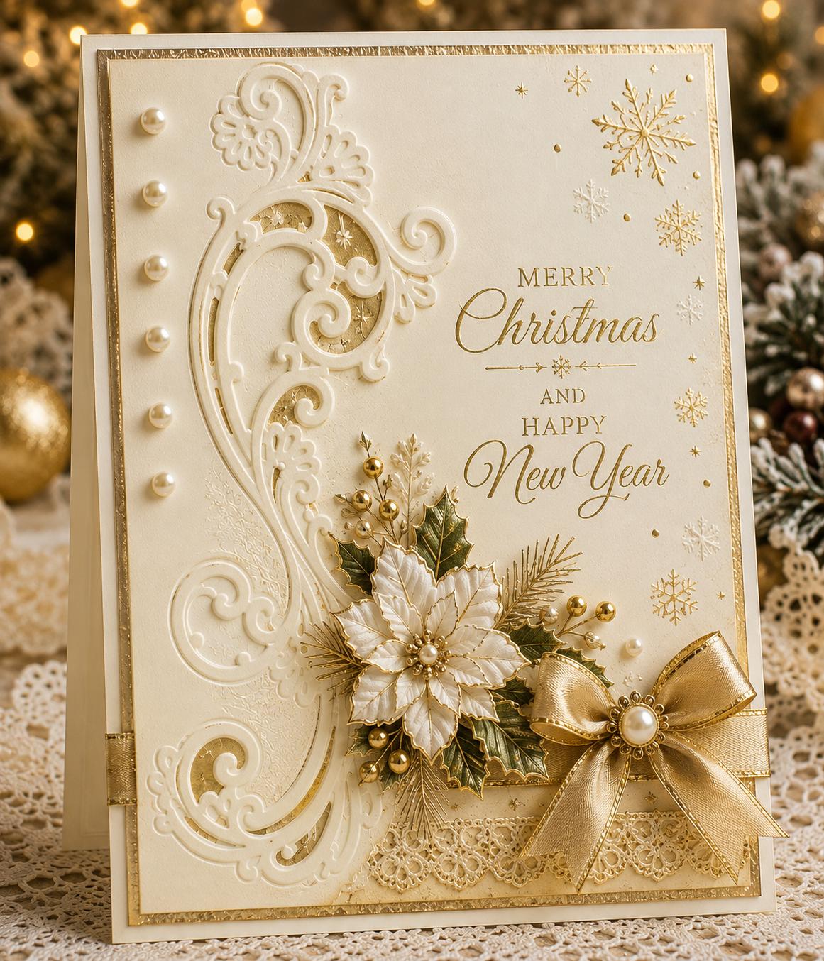 Floral Edge Metal Die Cut | Scrapbooking Card Making