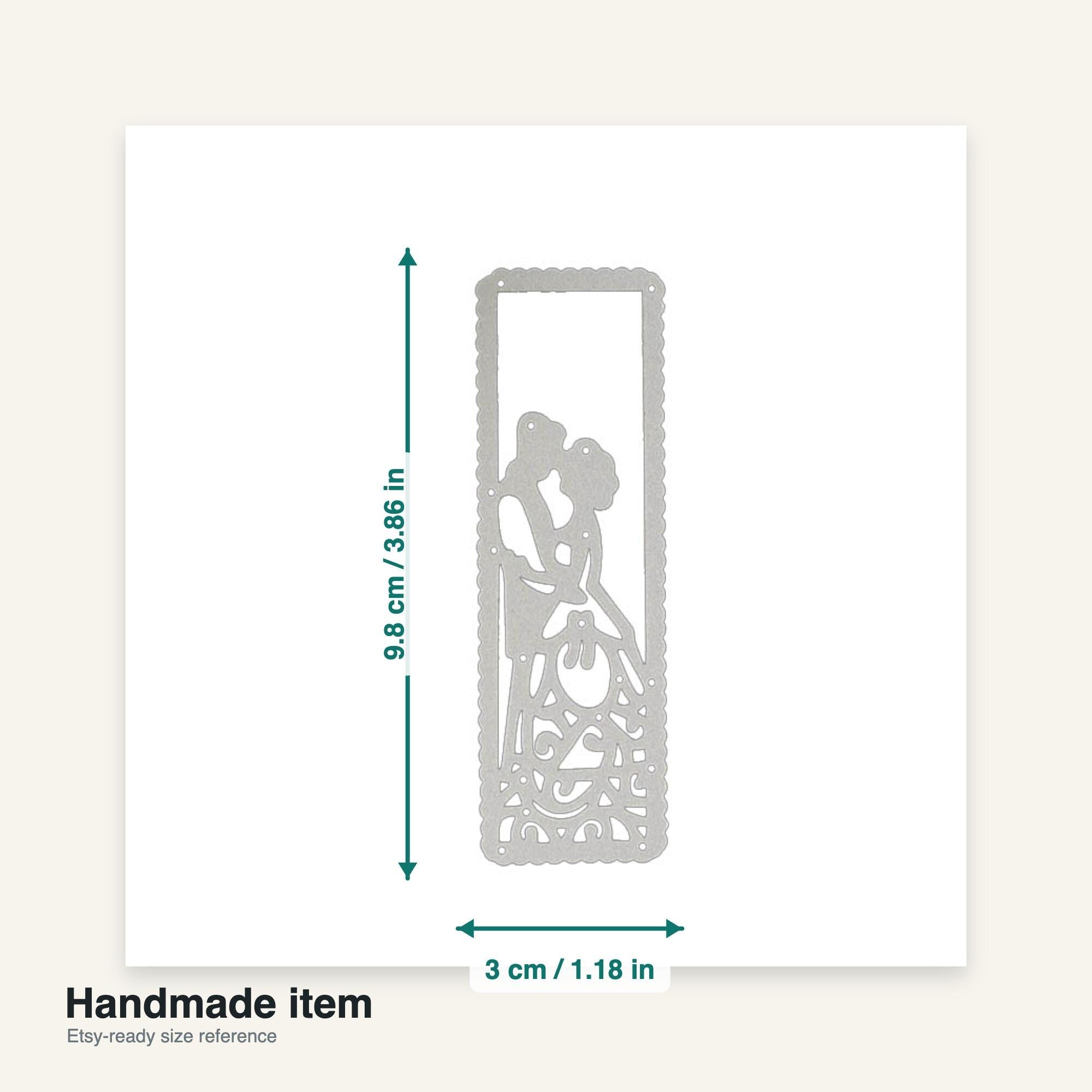 Wedding Couple Metal Die Cut | Scrapbooking Card Making