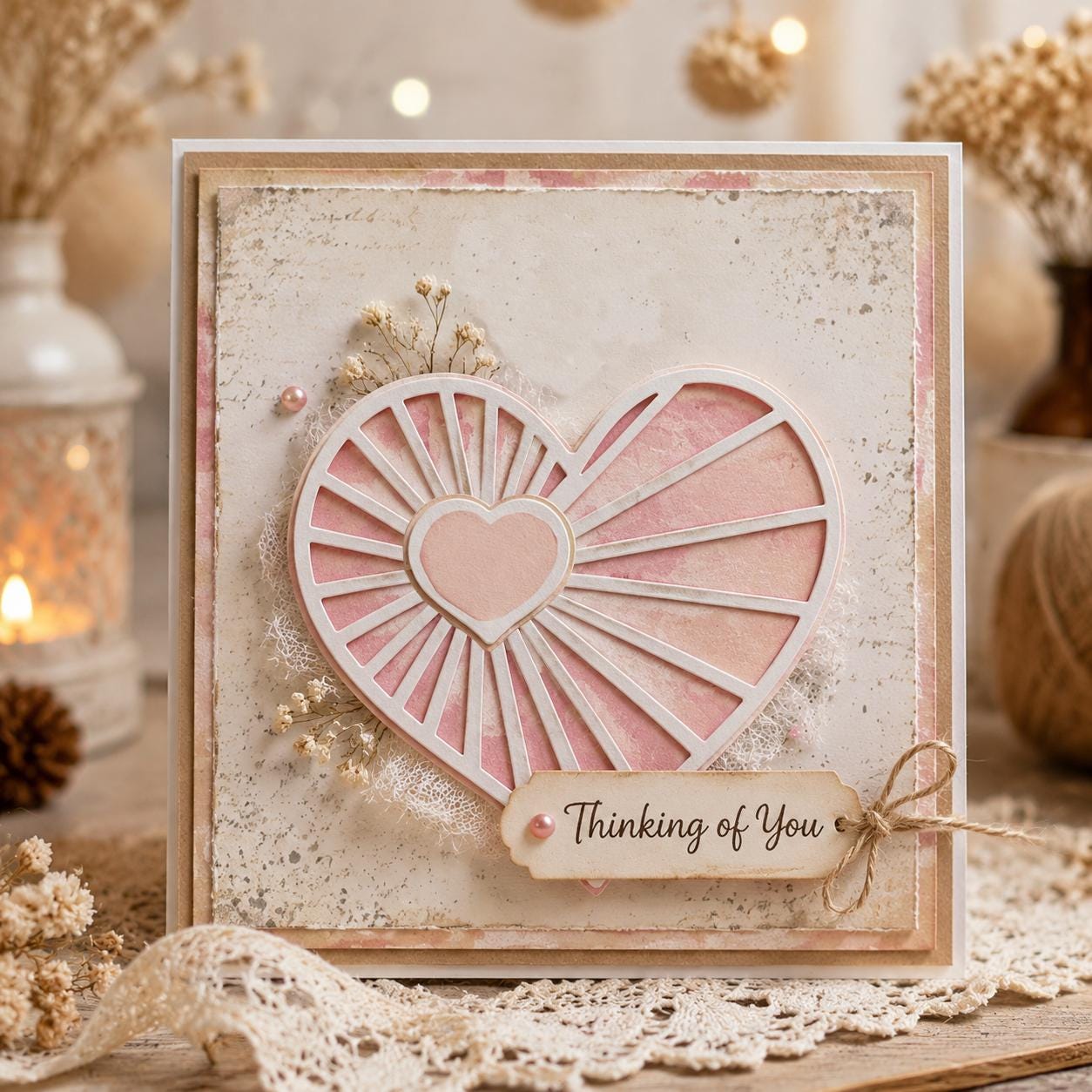 Heart Metal Die Cut, DIY Scrapbooking, Card Making