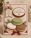 Macaron Metal Cutting Dies, Biscuit Stencils for Scrapbook Cards