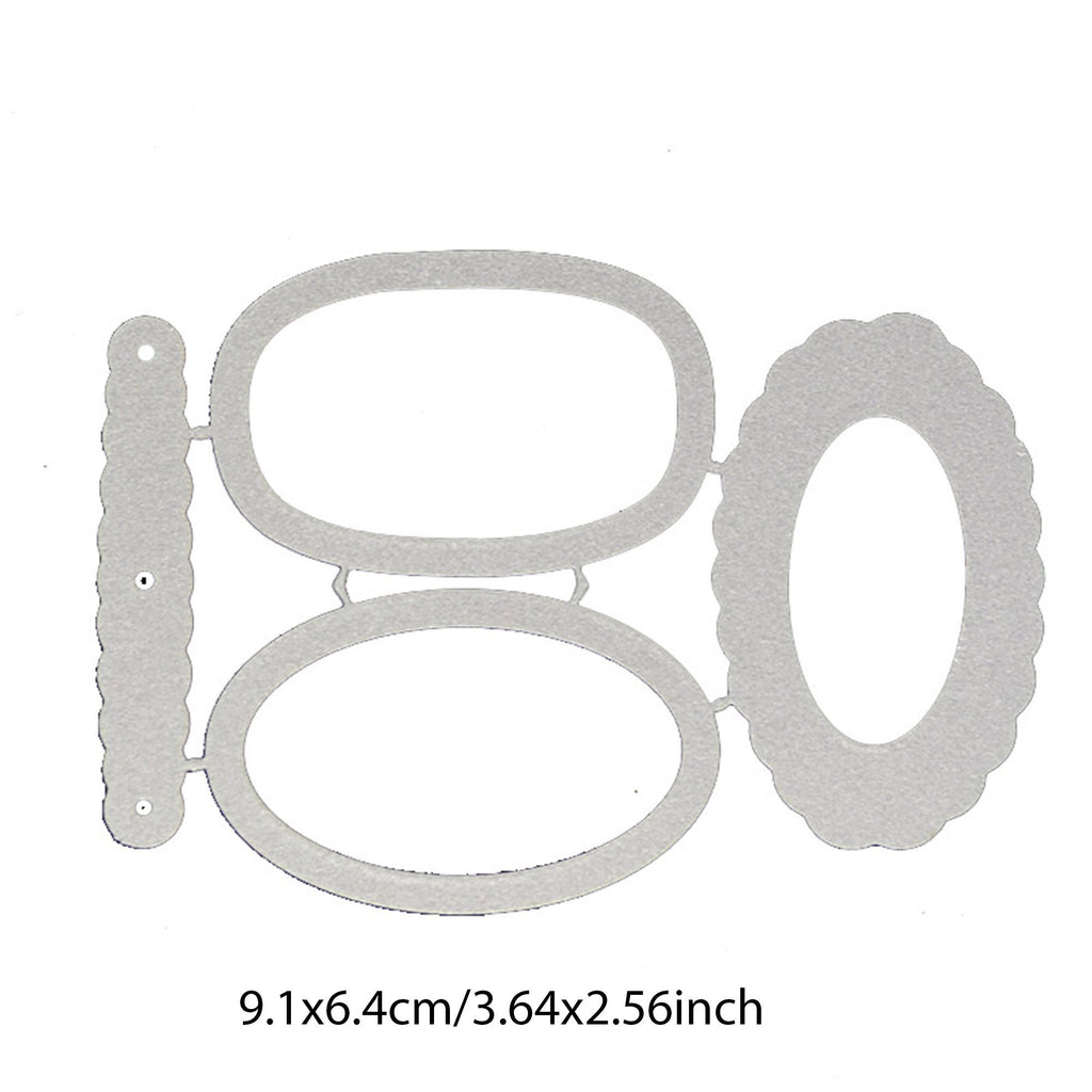 Macaron Metal Cutting Dies, Biscuit Stencils for Scrapbook Cards