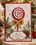 Lollipop Metal Cutting Die for Cards and Scrapbooks