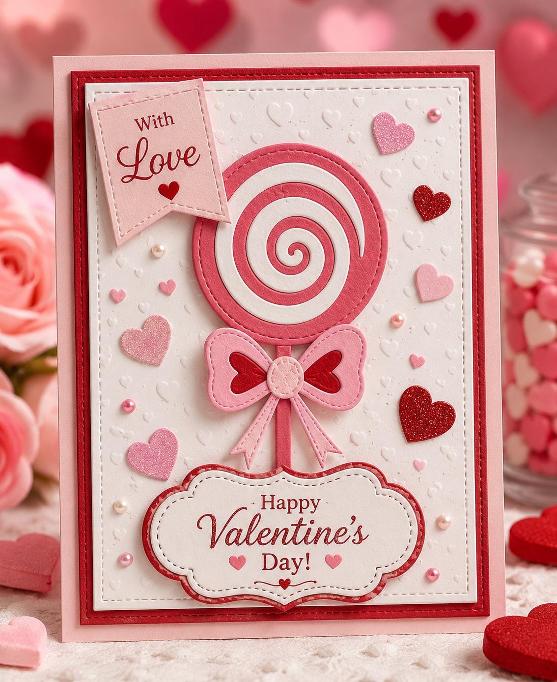 Lollipop Metal Cutting Die for Cards and Scrapbooks