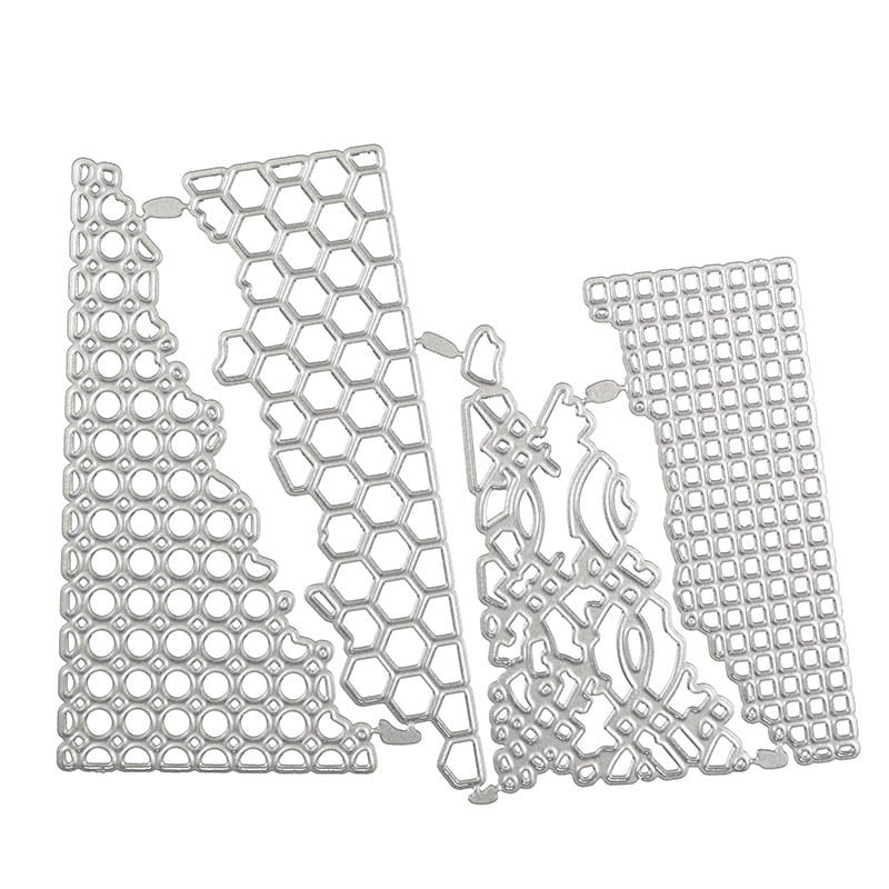 Hollow Out Metal Cutting Die, Decorative Stencil for Scrapbook Cards