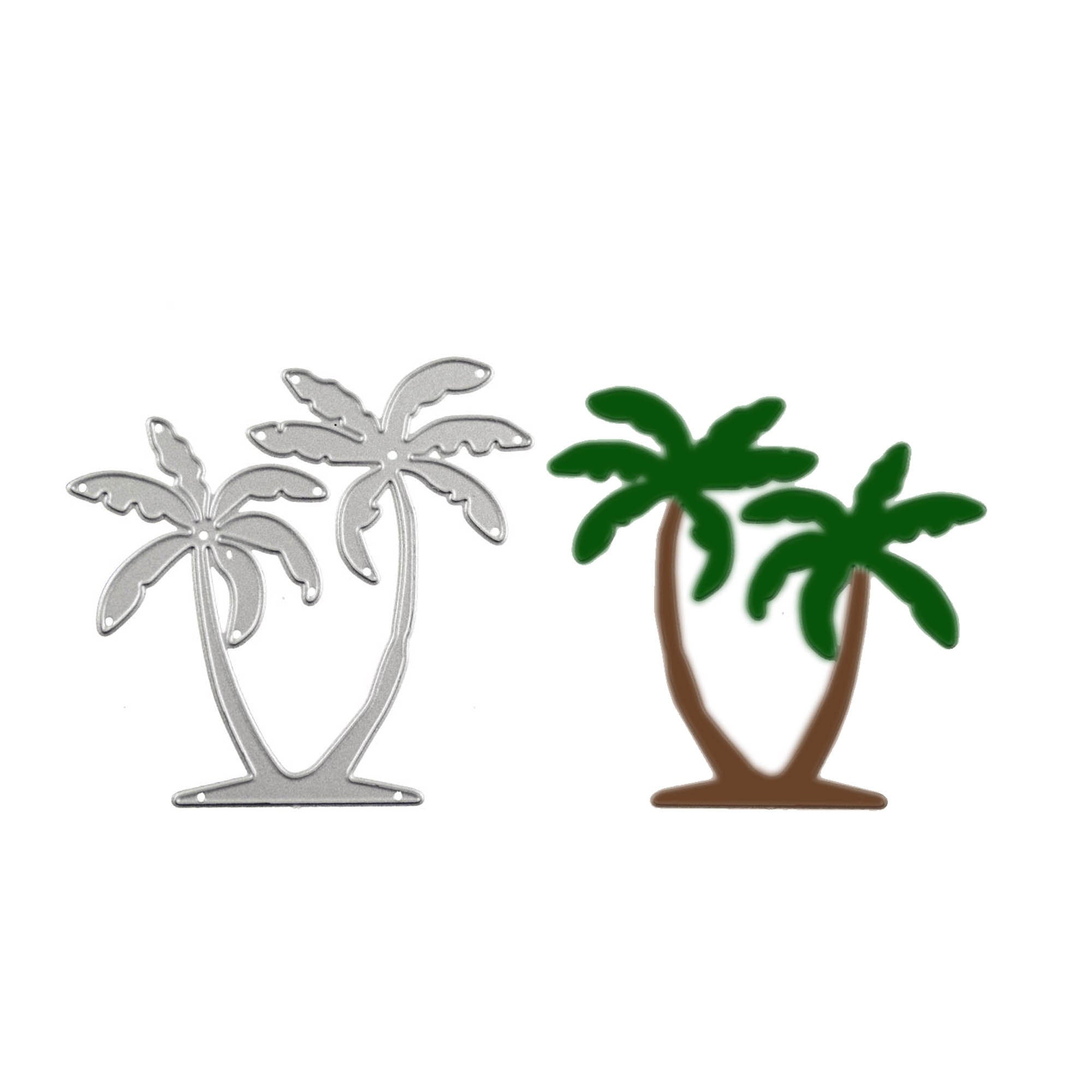 Palm Tree Metal Die Cut, DIY Scrapbooking