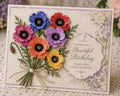 Flower Metal Cutting Die, Floral Stencil for Scrapbook Cards