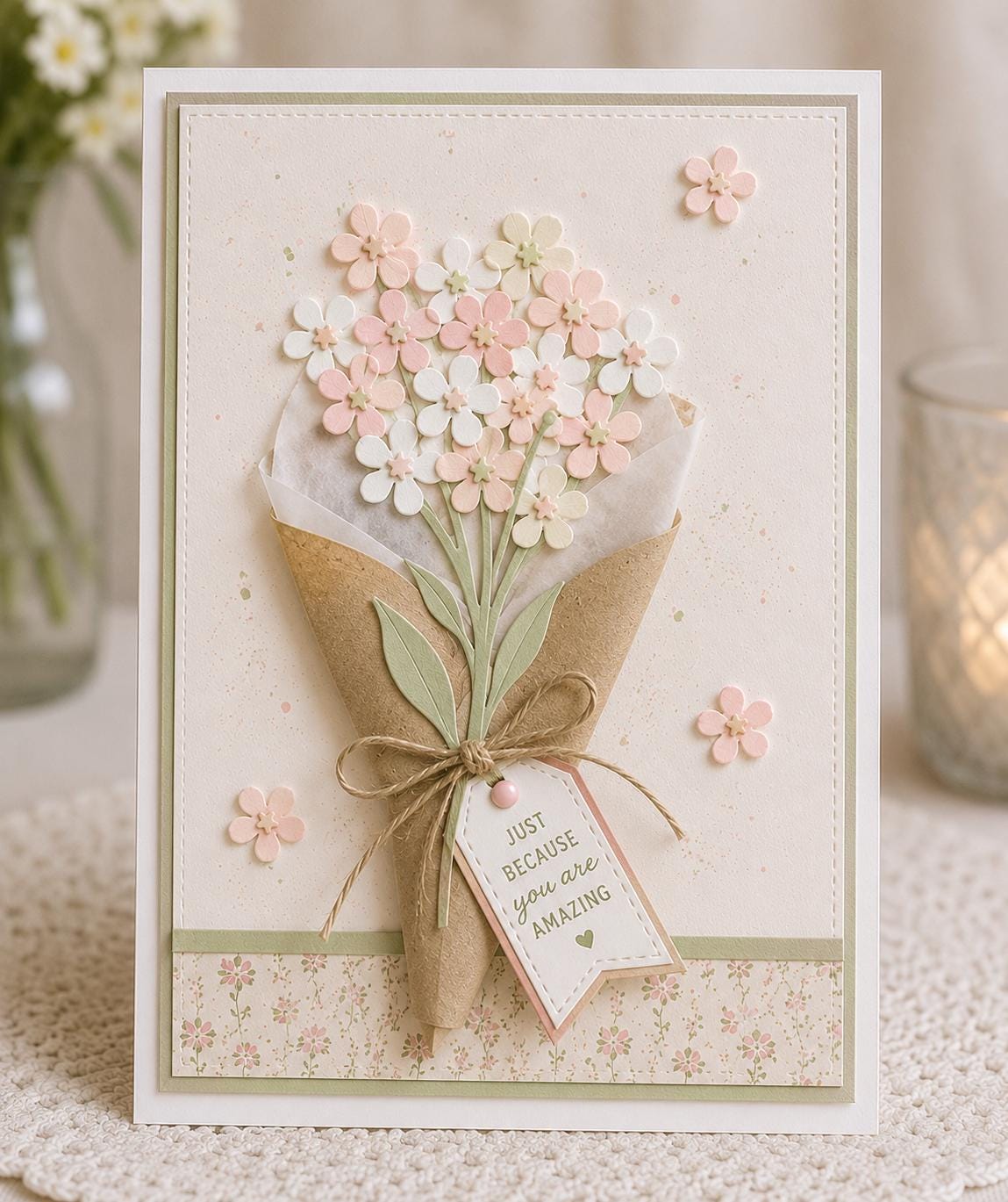 Flower Petals Metal Die Cut, DIY Scrapbooking Stencil