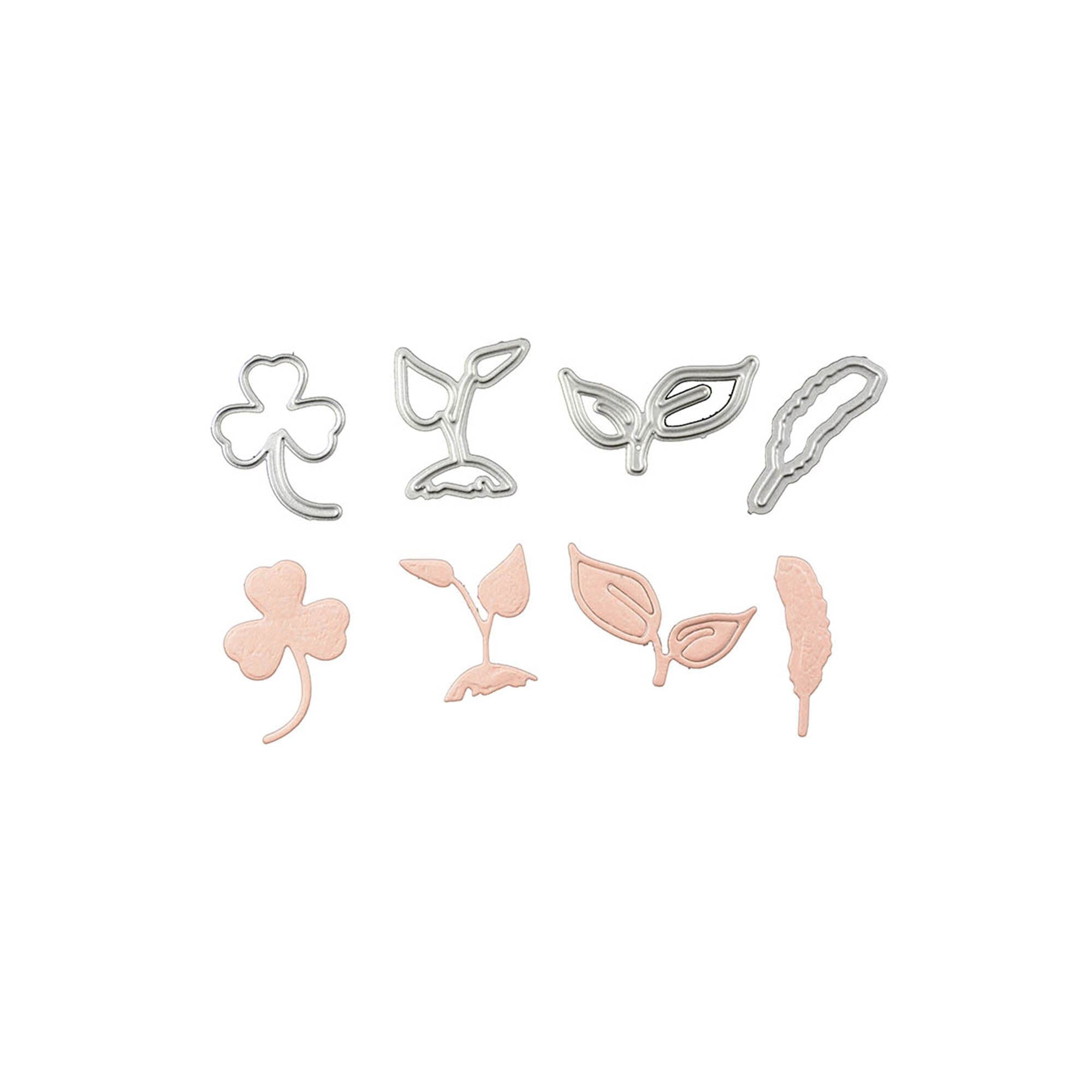 Mini Leaves Metal Die Cut: DIY Scrapbooking, Card Making