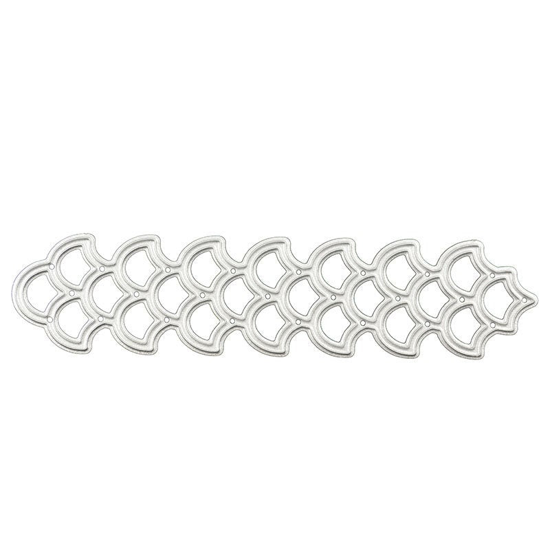 Scale Metal Die Cut for DIY Scrapbooking & Card Making
