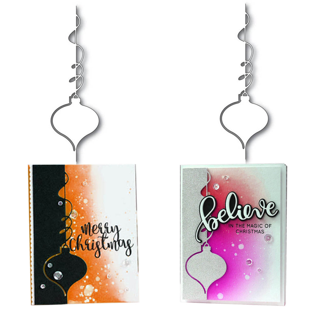 Lantern Border Metal Cutting Die for Cards and Scrapbooking