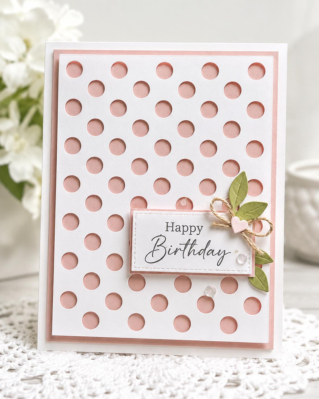 Round Dots Metal Die Cut, DIY Scrapbooking Embossing