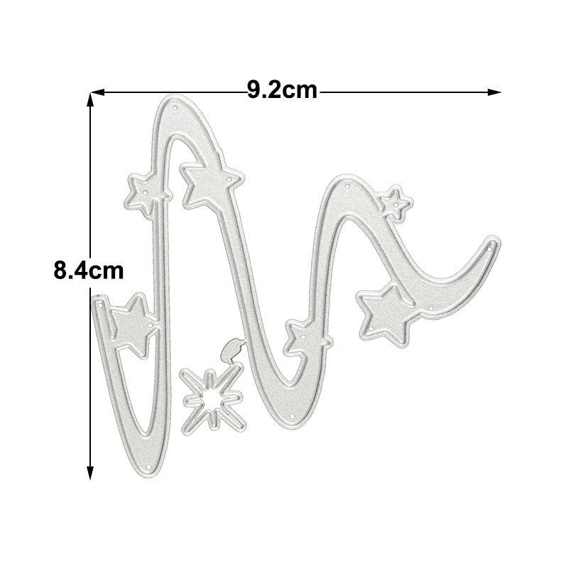 Stars Metal Cutting Die Set, DIY Scrapbooking Stencils