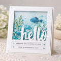 Hello Frame Metal Cutting Die for DIY Scrapbooking