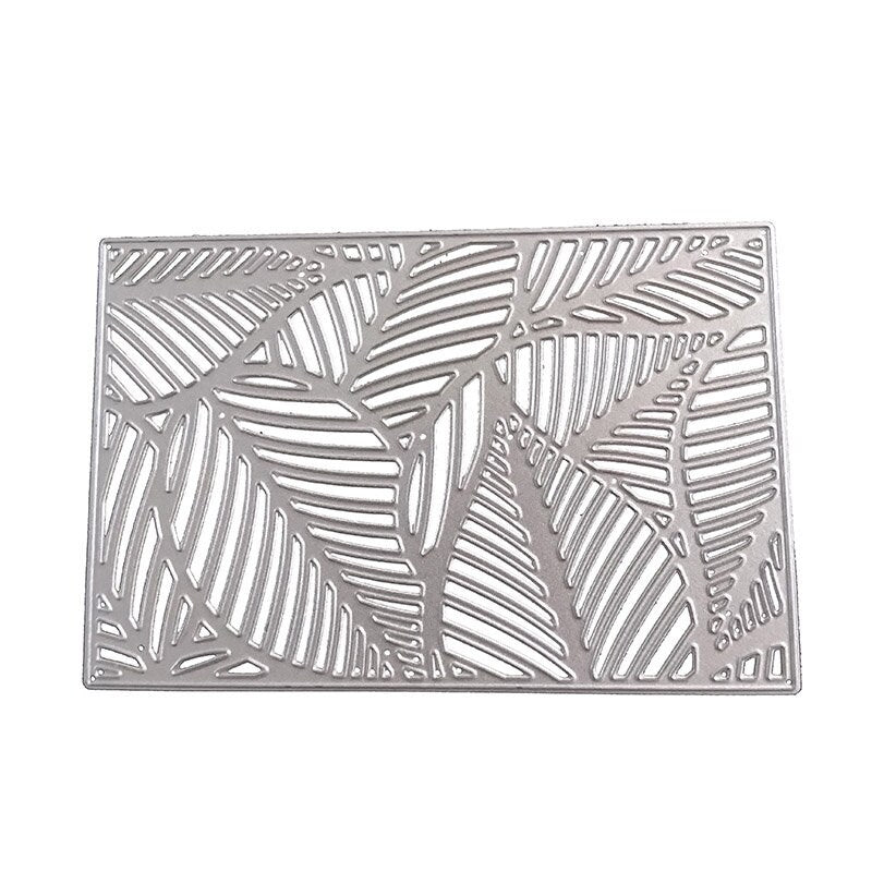 Leaf Background Metal Cutting Die for Handmade Cards