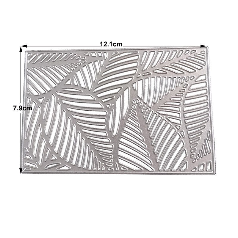 Leaf Background Metal Cutting Die for Handmade Cards