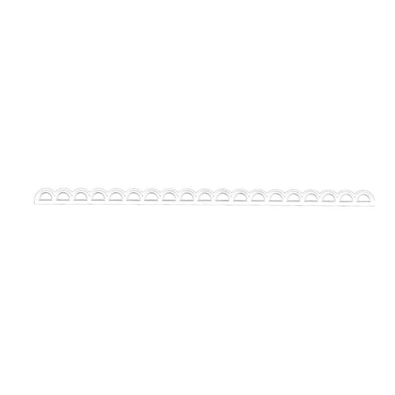 Wave Edge Border Metal Cutting Die for Cards