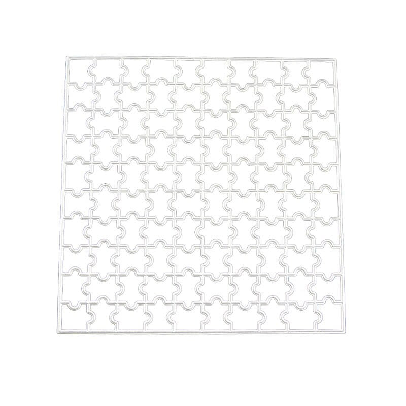 Puzzle Metal Cutting Die: DIY Scrapbooking Stencil