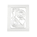 Balloon Metal Cutting Die Set for Birthday Cards and Party Crafts