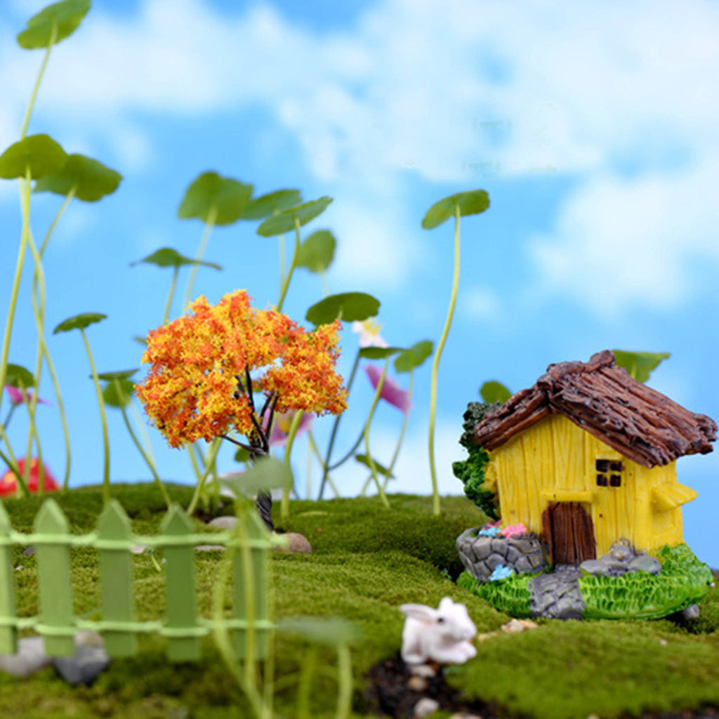 Miniature Blossom Trees for DIY Scenery Landscape, Model Train, Sand Table, Cake Decoration Trees
