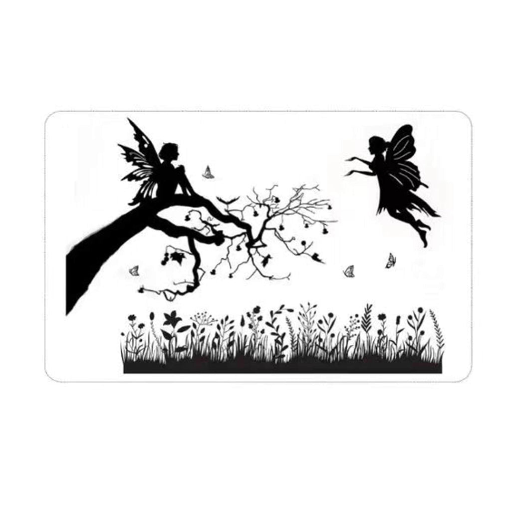 Fairy Clear Stamp, 11 x 16 cm Silicone Craft Stamp