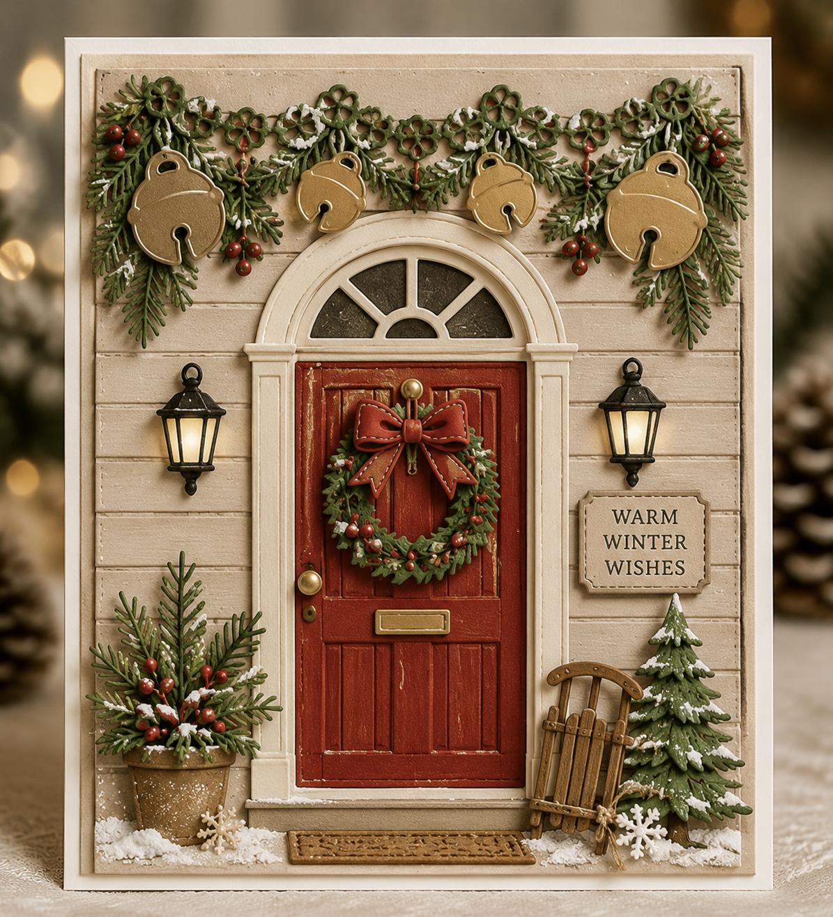 Christmas Bells Metal Die Cut | DIY Scrapbooking, Card Making
