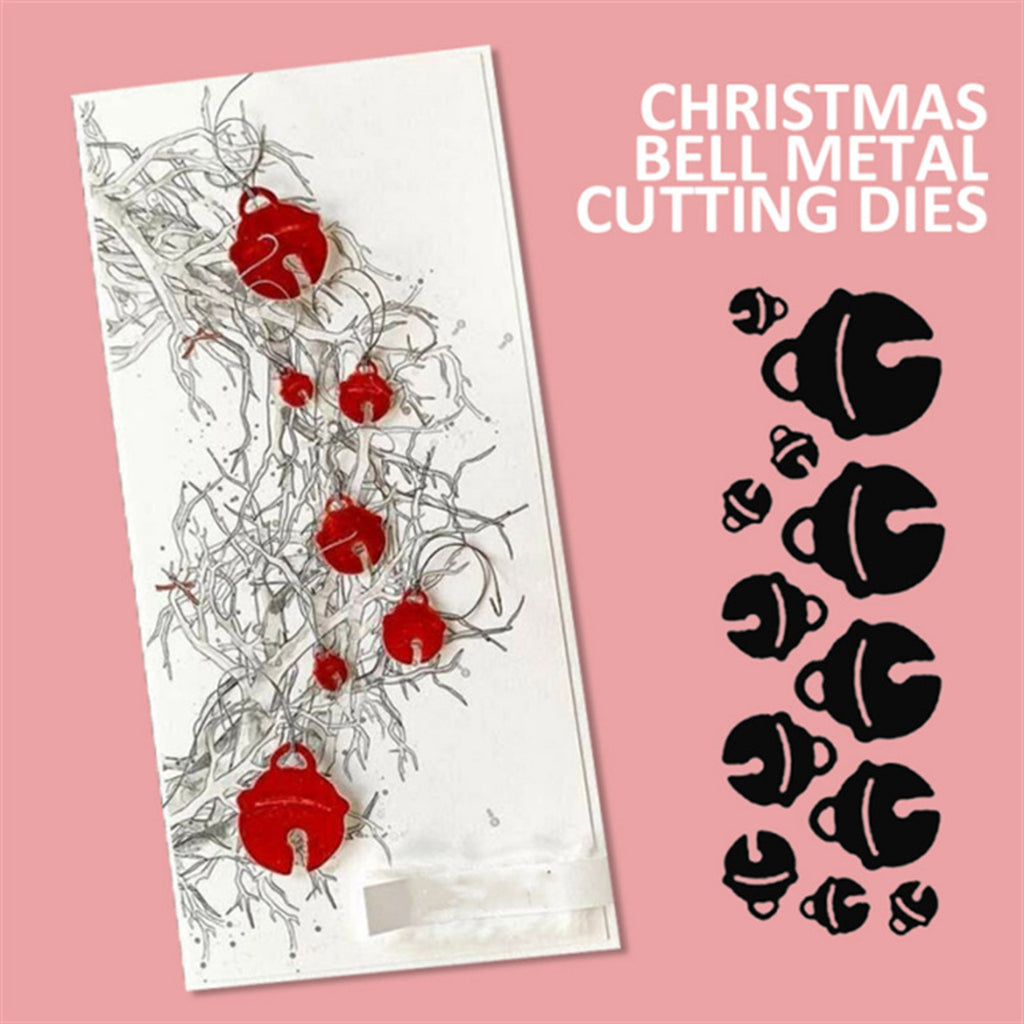 Christmas Bells Metal Die Cut | DIY Scrapbooking, Card Making