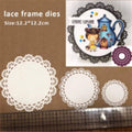 Lace Frame Metal Cutting Die for Cards and Scrapbook Pages
