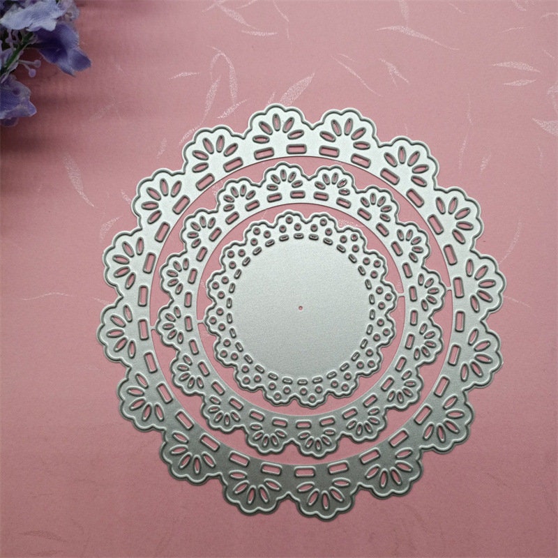 Lace Frame Metal Cutting Die for Cards and Scrapbook Pages