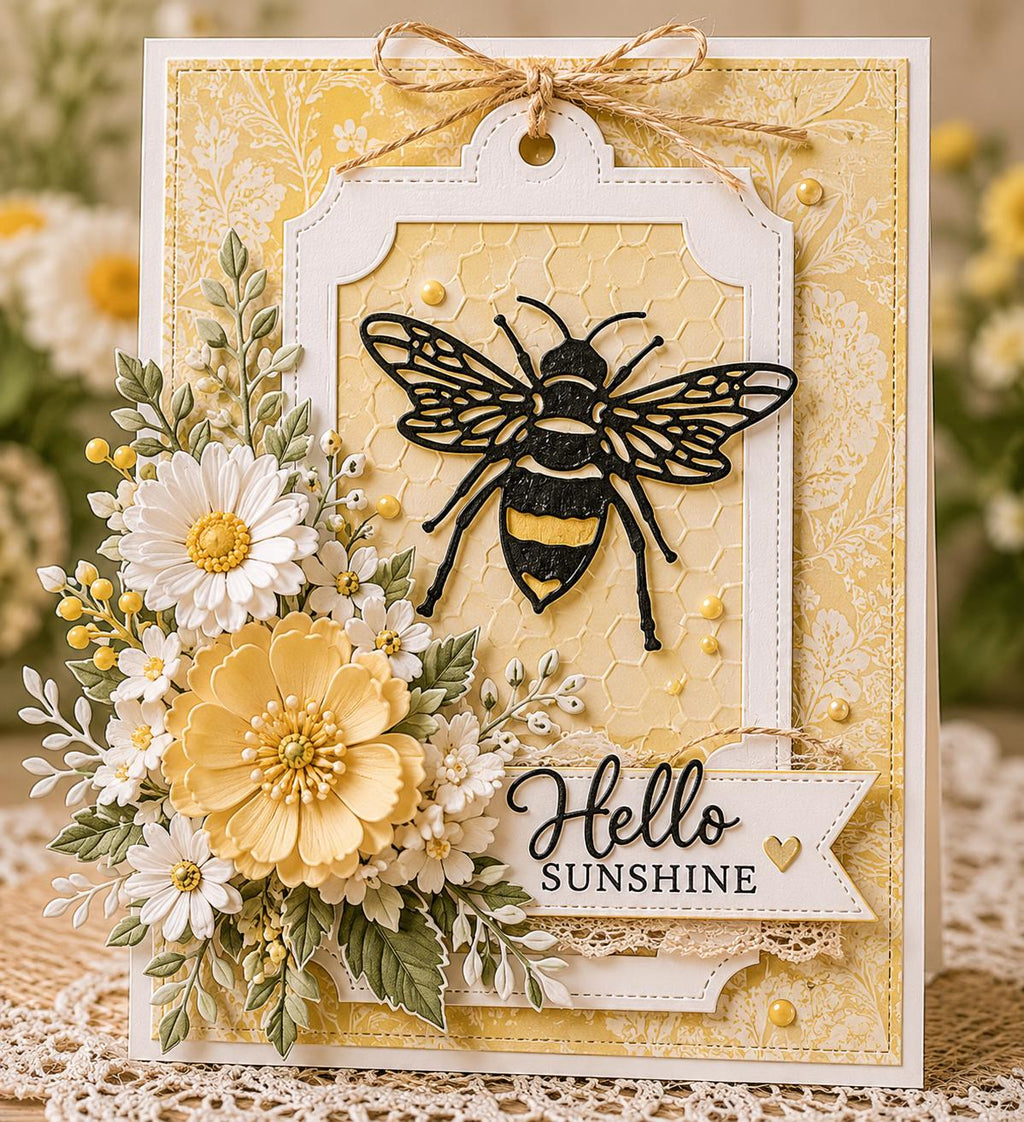 Bee Metal Die Cut | Scrapbooking Card Making