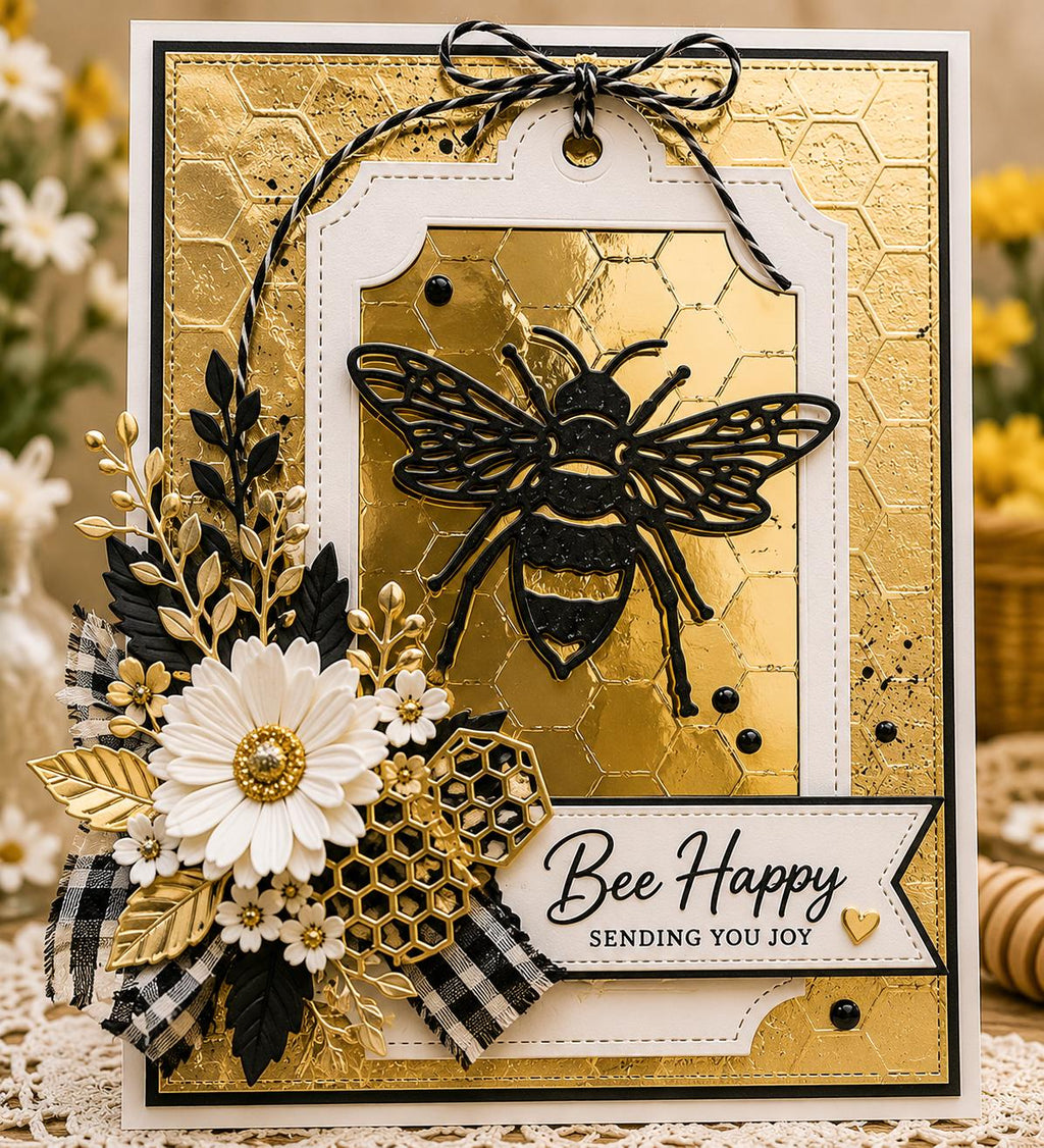 Bee Metal Die Cut | Scrapbooking Card Making